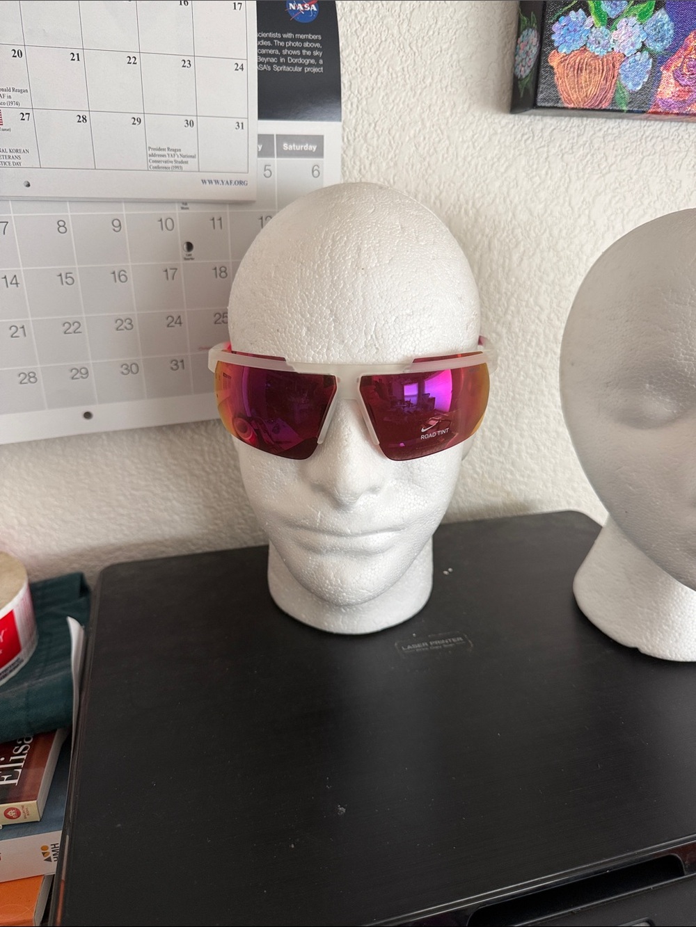 Nike windshield m Sports wrap Sunglasses with road tint  Mirrored Lenses